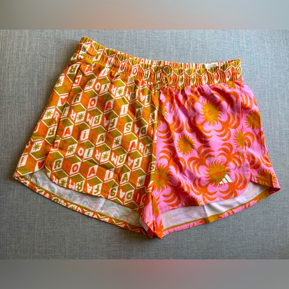 NWT Adidas v Farm Rio Shorts Large OUT OF STOCK in shops